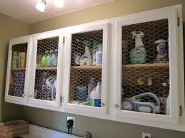In the home, woven wire mesh has a number of advantages: Chicken Wire Mesh Used In Cabinets French Armoire