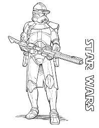 A supposedly standalone film turned into a trilogy, then spawned mor. Clone Trooper Coloring Page Coloring Pages For Kids And For Adults Coloring Home