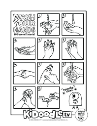 When your family is healthy, you don't have to worry about missing school. 30 Second Hand Washing Coloring Sheet Coloring Sheets Proper Hand Washing Hand Washing Technique