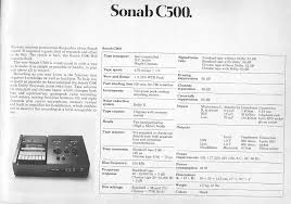40hz to 17khz 6 500 руб. Infrequent Sound Sex Tex Technology Sonab C 500 Stereo Cassette Deck Dolby B Nakamichi 500 Dual Tracer 1974 1978 Made In Sweden Japan