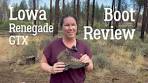 Lowa Renegade Mid GTX Women's Boot Review - YouTube
