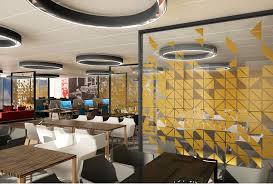 Workplace Strategy And Design Gensler Glass Film Design Office Interior Design Colorful Office Design