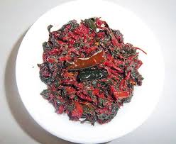 Very Healthy And Crunchy Red Spinach Fried Dish Indian Food Recipes Vegetarian Saag Healthy Indian Recipes