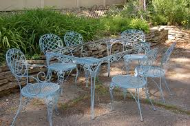 Woodard Chantilly Rose Rectangle Table 6 Chairs Offered On Ebay Starting At Wrought Iron Patio Set Wrought Iron Garden Furniture Cast Iron Garden Furniture
