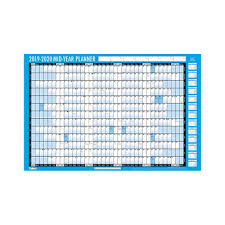 2019 2020 A1 Large Academic Wall Planner With Stickers And