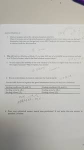 Solved General Chemistry Ii F One Last Question About Th Chegg Com