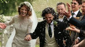 Following the nuptials, the celebration is expected to continue at the bride's family's castle. Inside Game Of Thrones Stars Kit Harington And Rose Leslie S Wedding In Scotland Gma