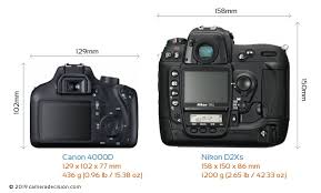 Solve the above proportion to obtain the mass m in pounds: Canon 4000d Vs Nikon D2xs Detailed Comparison