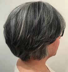 Luckily, gray hair is more popular today than ever before, and that means you can embrace your real hair color and flaunt it proudly. 25 Popular Short Hairstyles For Ladies Over 50 Short Hairstyless
