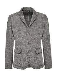 Wool Blend Slim Blazer Blazer Wool Blend Wool