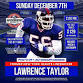 Lawrence Taylor Signing event in Woodbridge, NJ