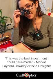 Craftoptics Magnifying Eyeglasses Are The Best Investment Made By Jewelry Artist Designer Maryna Layedra Clic Black Gold Jewelry Eyeglasses Artistic Jewelry