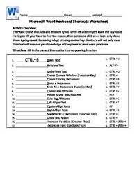 microsoft word basics teaching resources teachers pay teachers