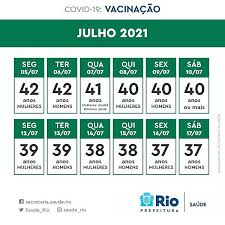 Atendimentos de urgência e emergência: Rio Antecipa Calendario De Vacinacao Contra Covid Para Faixa Saude
