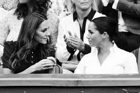 Meghan and harry's son and daughter could appear on the balcony of buckingham palace together on june 2 next year, when the royal family will celebrate a very … Can A New Book Finally Settle The Feud Rumors Between Meghan Markle And Kate Middleton Vanity Fair