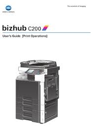 Users who buy video games from the windows store will soon receive automated driver downloads alongside their purchase. Konica Minolta Bizhub C200 User Manual Pdf Download Manualslib
