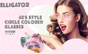 Buy ELLIGATOR Round Sunglasses Black, Blue, Red For Men & Women Online @  Best Prices in India