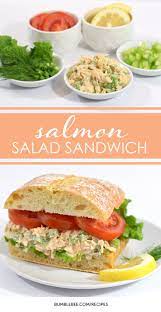 Salmon Salad Sandwich Recipe Bumble Bee Seafoods Recipe Salmon Salad Sandwich Recipes Salmon Salad Sandwich Salmon Salad Recipes