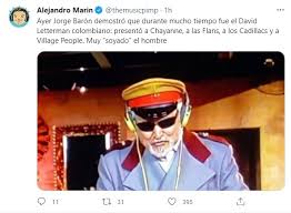Canalrcn.com felipe arias y jorge barón, dos grandes representantes de la televisión colombiana, engalanaron esta noche de yo, josé gabriel. Jorge Baron Recibe Toneladas De Amor En Redes Por Revivir Su Show De Las Estrellas Con Village People Fabulosos Cadillacs Flans Y Chayanne Infobae