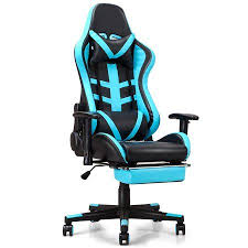 Costway High Back Racing Recliner Gaming Chair Walmart Com Gaming Chair Reclining Office Chair Chair