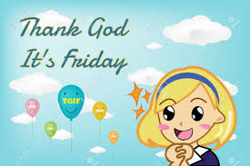 Thank God It S Friday Tgif Happy Expression With Cartoon Girl Royalty Free Cliparts Vectors And Stock Illustration Image 47652599 Happy friday quotes and images | sayingimages.com. thank god it s friday tgif happy expression with cartoon girl