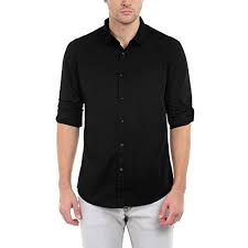 4.6 out of 5 stars 144,929. Black Plain Mens Plain Shirt Rs 350 Piece S S Garments Id 19014069288
