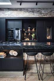 Elegant kitchens black kitchens beautiful kitchens home kitchens ikea kitchen cabinets kitchen dining monochrome interior duplex küchen design. 45 Elegant Black Kitchen Design Ideas You Have To Know In 2020 Interior Design Kitchen Modern Kitchen Design Kitchen Interior