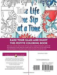Advanced shading techniques for adult coloring books: Amazon Com Creative Haven Wine Time Coloring Book Creative Haven Coloring Books 9780486827544 Taylor Jo Books