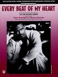 Every Beat Of My Heart From The Series As The World Turns Featuring Brian Mcknight Original Sheet Music Edition Only 11 00