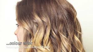 Jul 27, 2019 · apply a hair toner (wella color charm blonde hair toners in t11 and t18 ) (check the product's instructions) if you must and then treat it after. Baby Ombre How To Diy Ballyage Or Balayage Highlights At Home Beautygeeks
