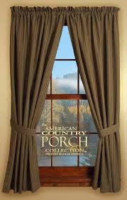 colonial tieback curtain panels