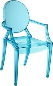 Free Shipping New Modern Kids Blue Clear Acrylic Lucite Lou Lou Ghost Arm Chair Ebay Fioletovyj Mebel Fioletovyj Stul Stul