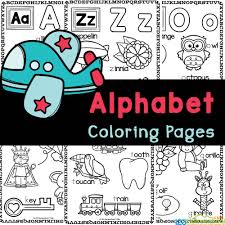 You are wants learn your child the alphabet. Free Alphabet Letter Coloring Pages