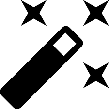 Icone Magique Baguette Magique Automatique Correction Bouton Gratuit De Google Material Design Icons Des images baguettes magique au format png et ico à votre service. icone magique baguette magique