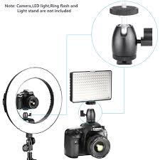 Neewer 18 Inches 75w Fluorescent Ring Light Dimmable Photography Lighting With 200cm Light Stand And Ball Head Adapter Kit For Youtube Video Selfie Portrait Shooting Make Up Hair Salon Live Streaming Neewer