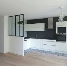 Side Entrance To Hide The Fridge Cuisine Verriere Decoration Cuisine Moderne Design De Cuisine Moderne