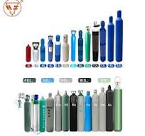 Industrial Hydrogen Gas Price 13.4L Empty Oxygen Cylinder Small Gas tank  for Sale