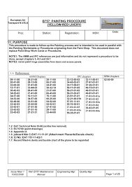 B757 Paint Procedure Manualzz Com