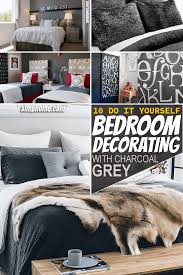 Choose from home accessories and bathroom accessories including candles, mirrors, photo frames, bedding and more. 10 Diy Bedrooms Decorating With Charcoal Grey Ideas Simphome