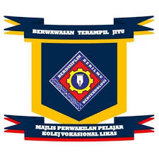 Logo buang sampah ke dalam tong sampah. Logo Kolej Vokasional