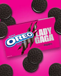 Lady gaga is one sharp cookie when it comes to marketing. Gaga Now On Twitter Also Lady Gaga Oreo Cookies Will Be Available In A 6 Cookie Pack Starting In January The Official Release Date Of The Full Size Pack Has Yet To