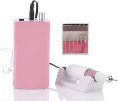 Amazon.com: Miss Sweet Portable Nail Drill Machine Rechargeable Electric  Nail File for Acrylic (Pure Pink) : Beauty & Personal Care