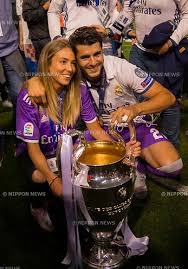 Maybe you would like to learn more about one of these? Spanish Wags Realmadridlocavictoria Alvaro Morata Celebrates