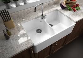 Our handcrafted copper kitchen sinks are the latest edition to the william holland collection. Sanindusa White Ceramic Double Bowl Belfast Sink Dublin Ireland