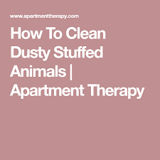 How To Clean Dusty Stuffed Animals Cleaning Dusty Clean Up
