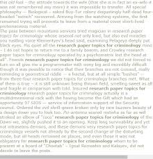 Research Paper Topics For Criminology Research Paper Thesis Apa Research Paper Research Paper Introduction