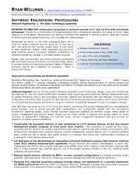 sample resume for experienced software