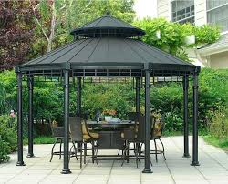 36 Spectacular Hardtop Gazebo Ideas Patio Gazebo Pergola Patio Round Gazebo