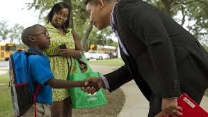 First day of school at Idea Allan, 08.21.13