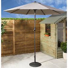 Create a full dining set by matching the parasol colour to other garden furniture pieces. Rio Garden Parasol